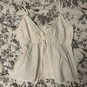 John Galt Tie Front Top.